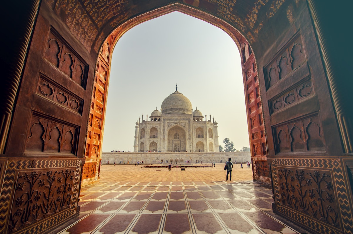 Travelers exploring India with Welcome India Journey